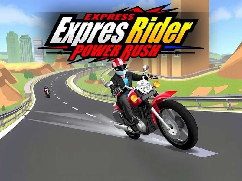 Express Rider Power Rush Game Banner